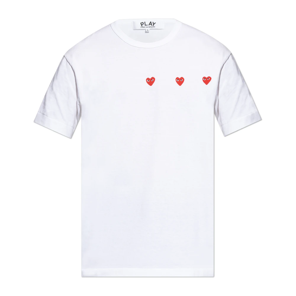 Comme des Garçons Play T-shirt met print White