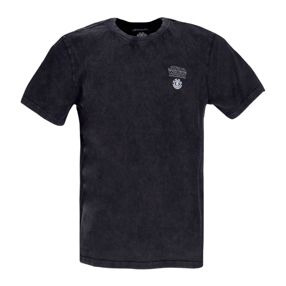 Element Luke Star Wars Tee Zwart T-shirt Black Heren