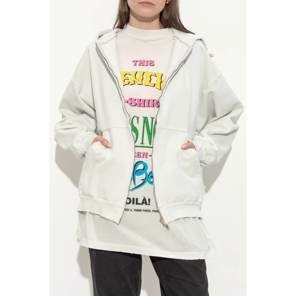 Balenciaga Katoenen sweatshirt Gray Dames
