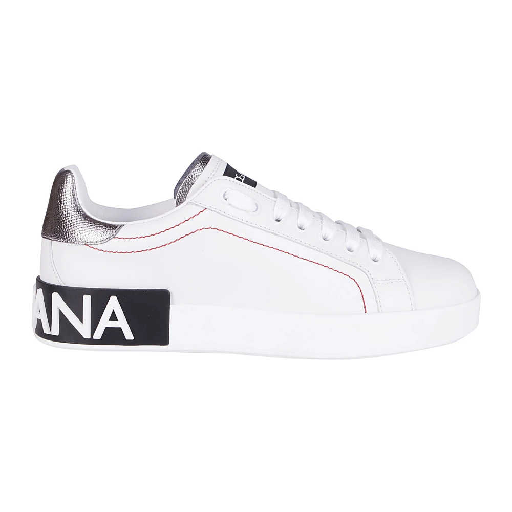 Dolce & Gabbana Women's White Sneakers, 7 Uk, Trainers
