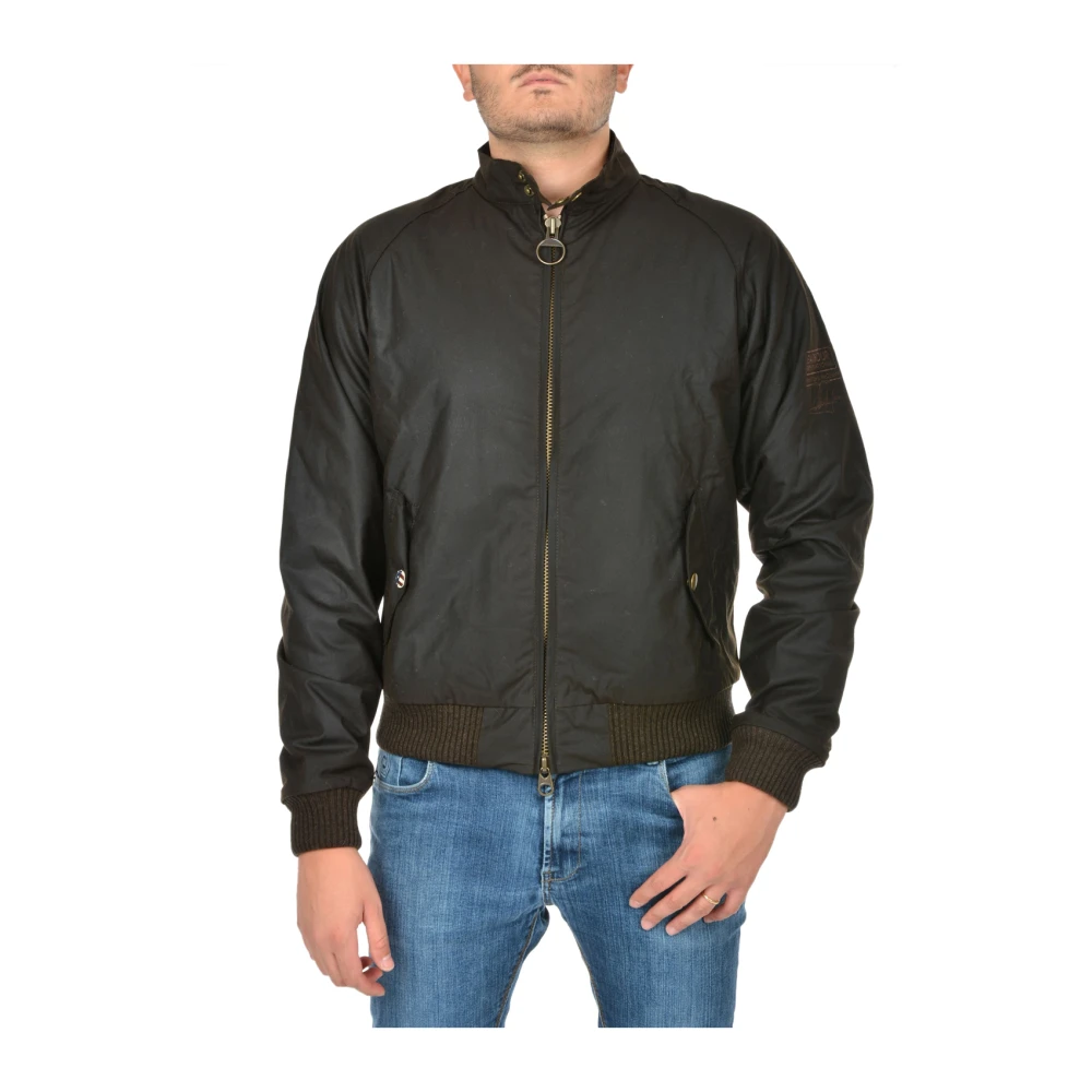 Barbour Grön Merchant Jacka Steve McQueen Kollektion Green, Herr