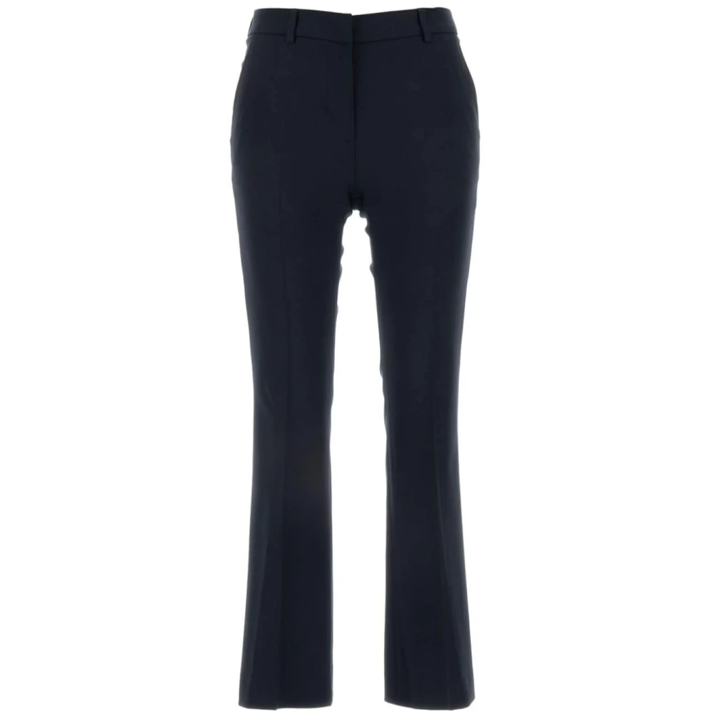 PT Torino Midnight Blue Wool Stretch Pant Blue Dames