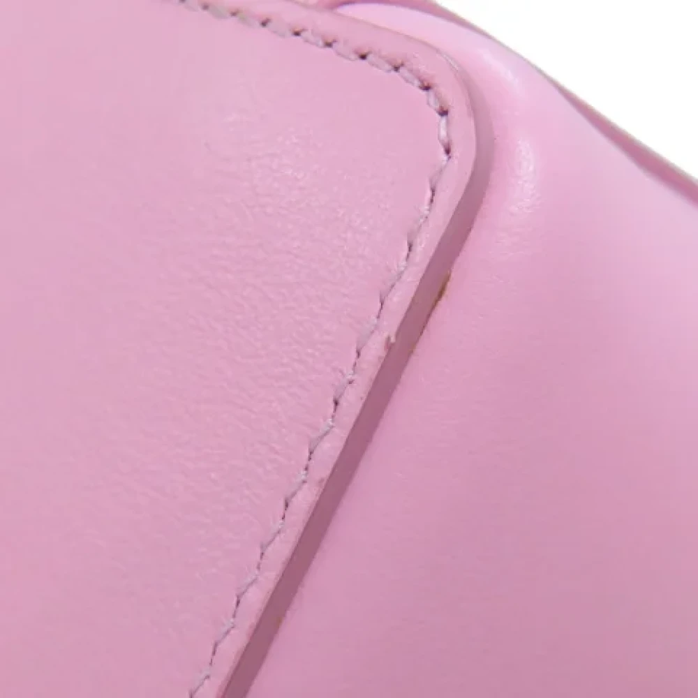 Salvatore Ferragamo Pre-owned Leather handbags Pink Dames