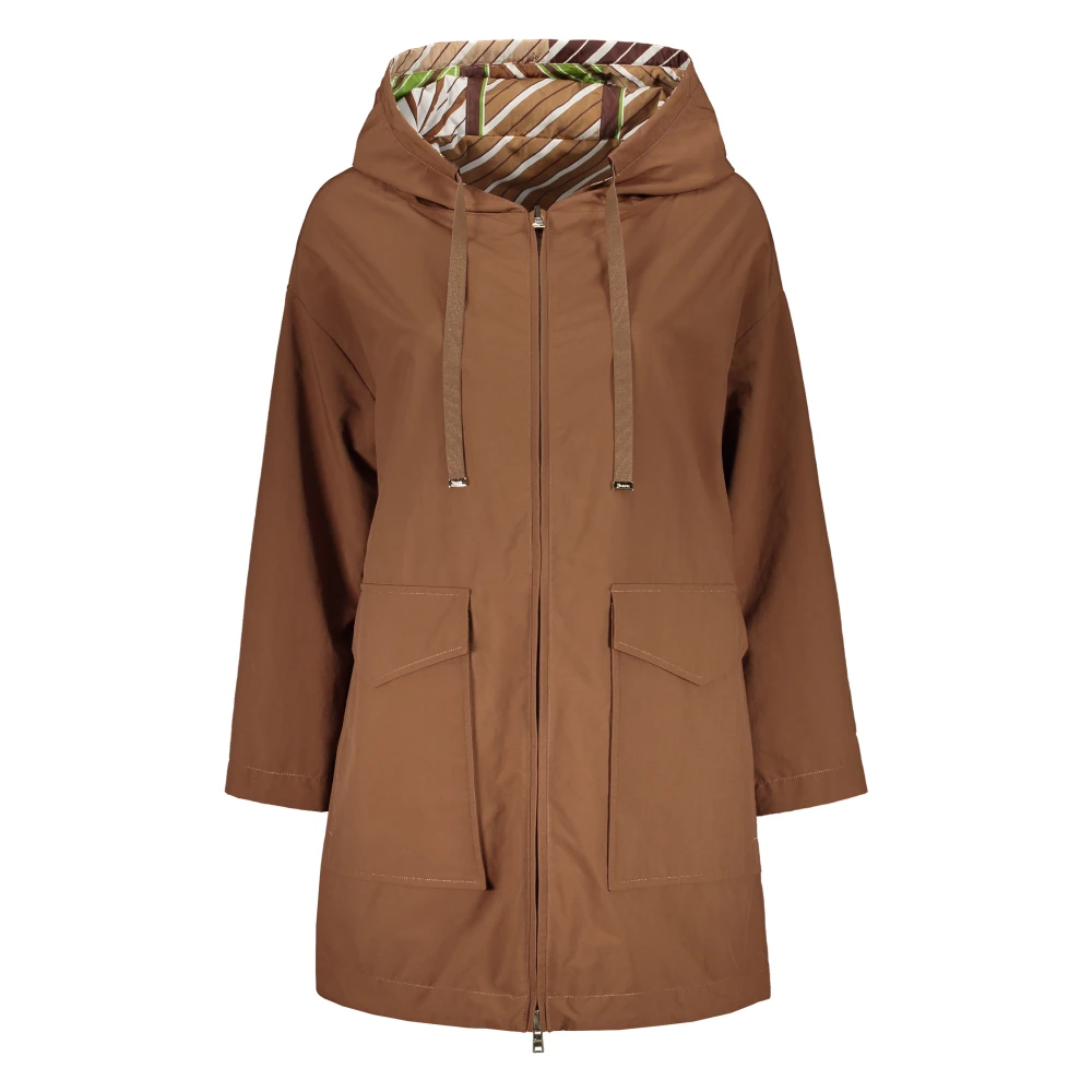 Herno - Coats > Parkas - Brown - Herno - Modalova
