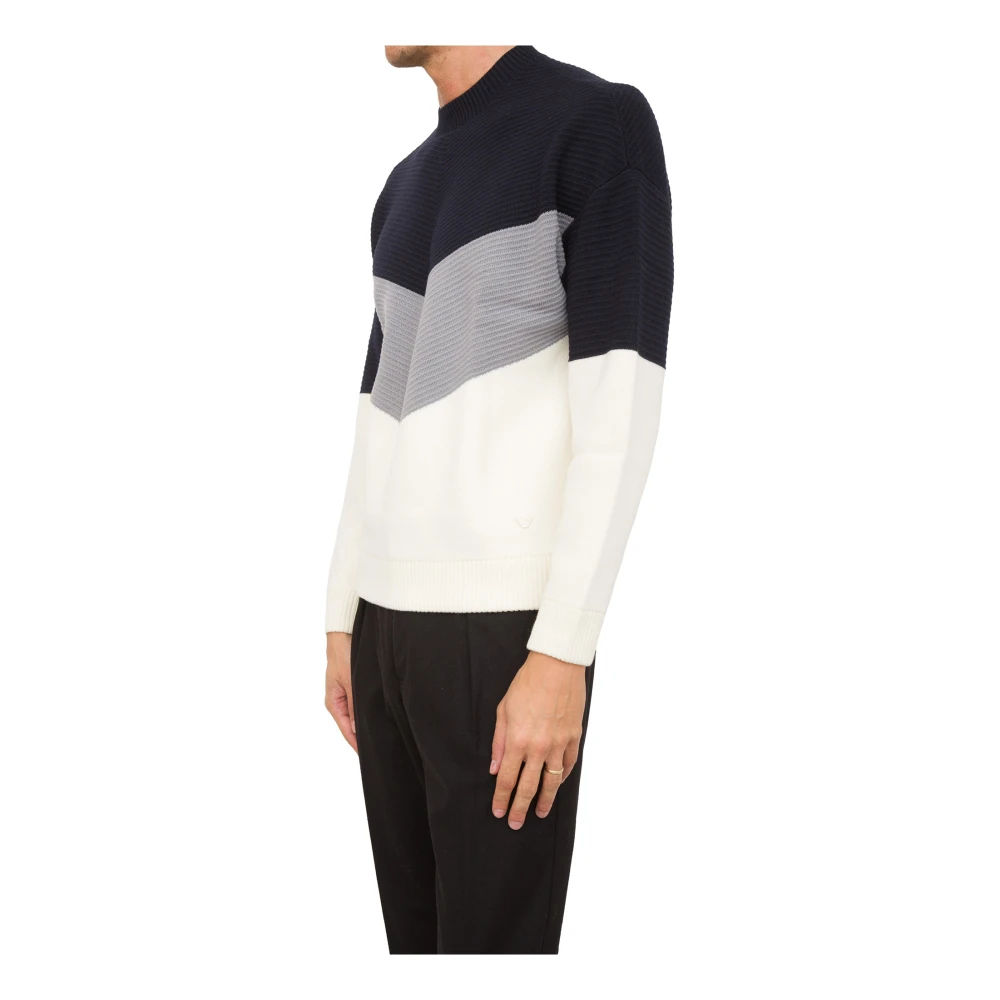 Emporio Armani Multicolor Pullover Trui Multicolor Heren