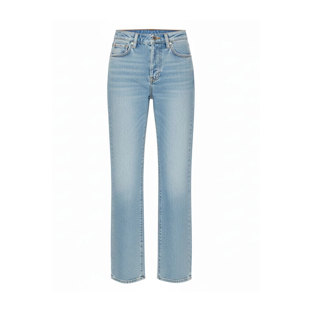 Frame Women's Blue Straight Fit Jeans, W30, The Arrow Jeans