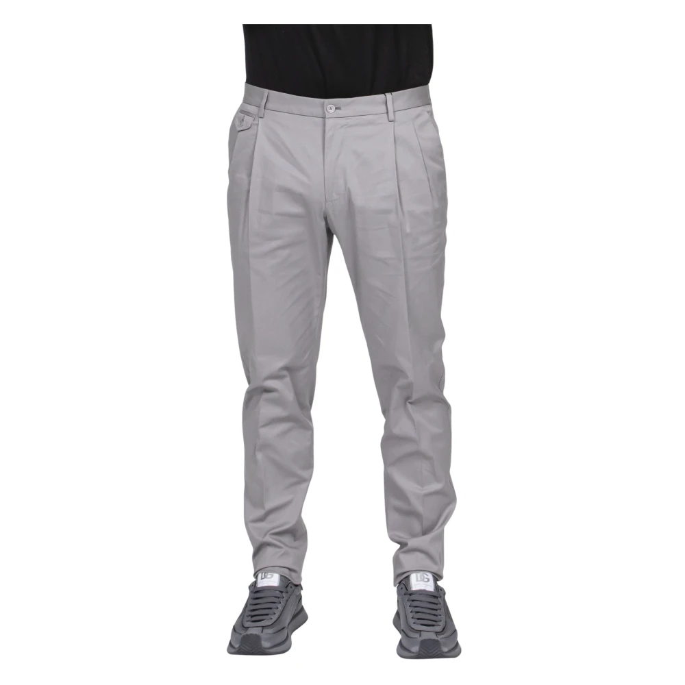 Dolce & Gabbana Hombre Gris Pantalones, Talla: L