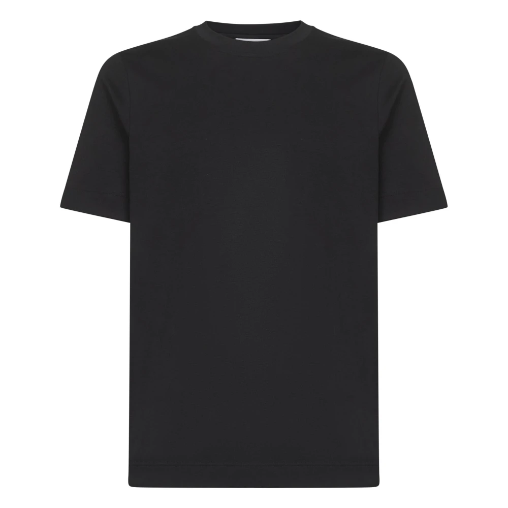 D4.0 Men's Black Crew-Neck T-Shirt - T-Shirts - 2XL - Tops
