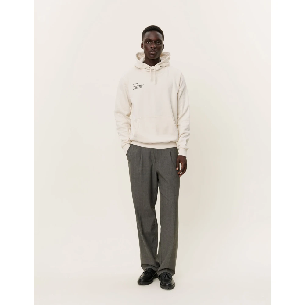 Les Deux Neighborhood Hoodie Beige Heren