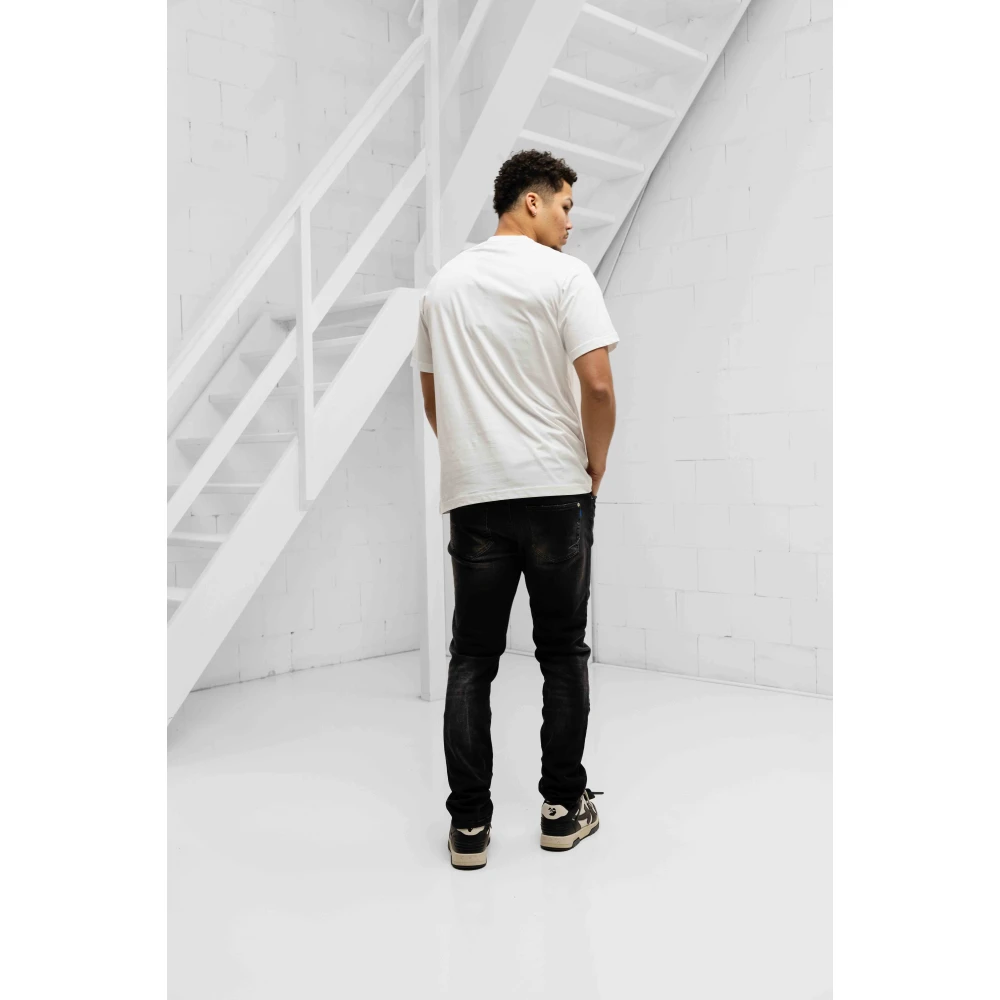 Versace Jeans Couture Plate Logo T-Shirt Wit Heren White Heren