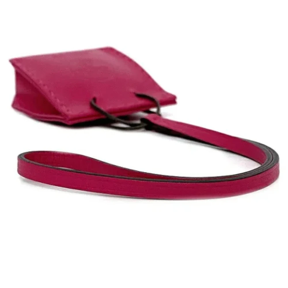 Hermès Vintage Pre-owned Fabric key-holders Red Dames