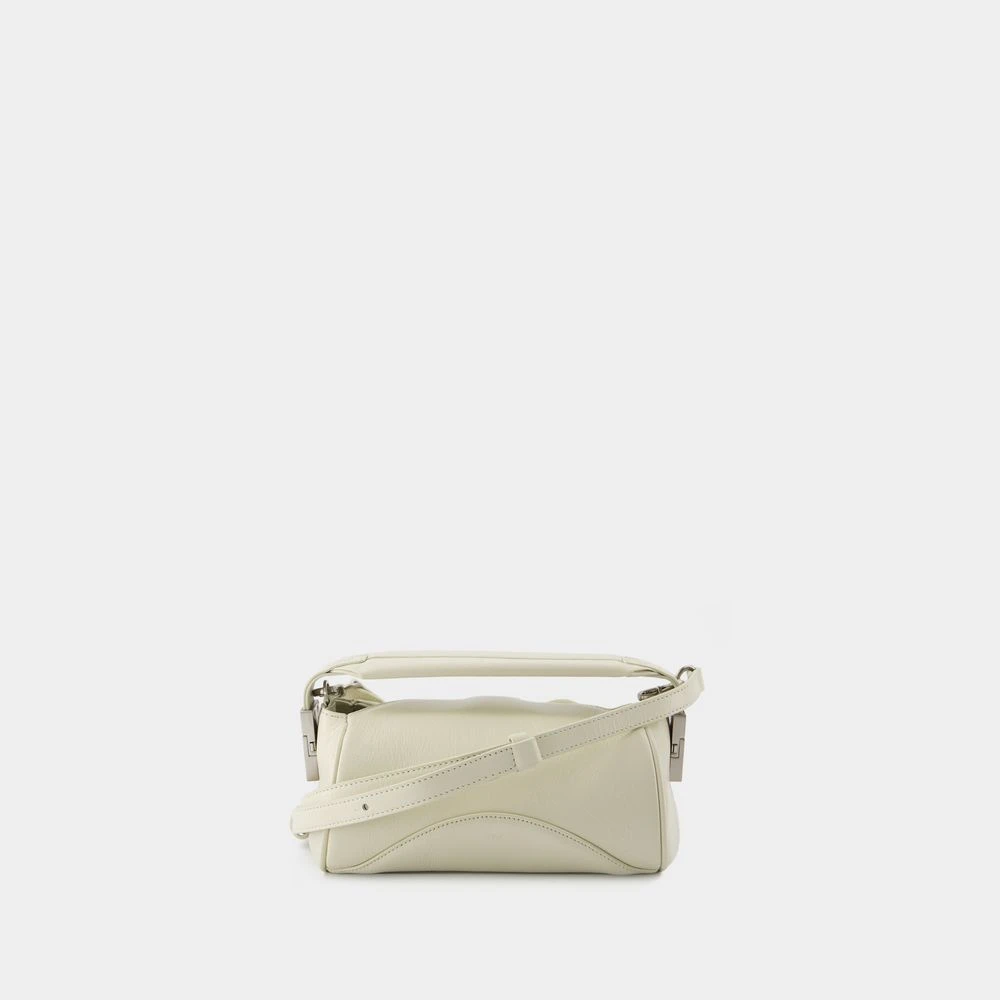 Osoi Leren Cassette Tas in Beige Dames