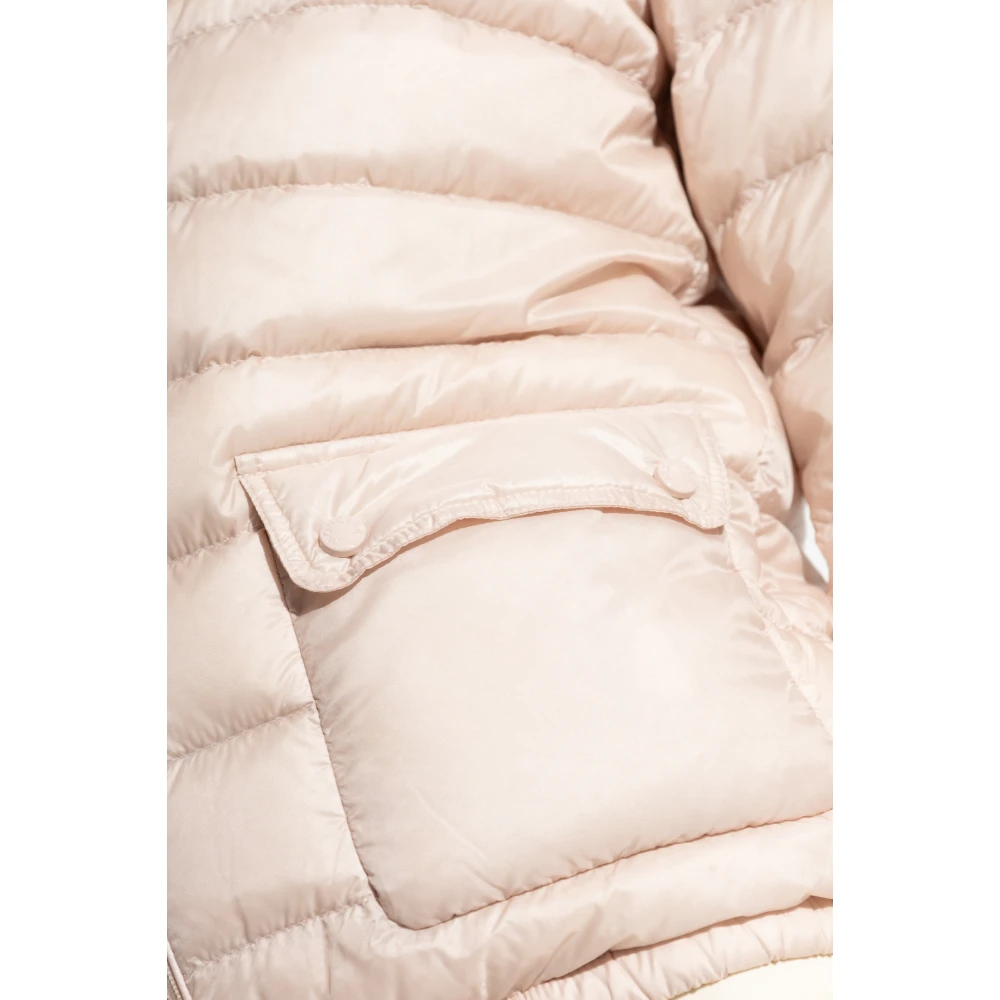 Moncler Donsjack Lans Pink Dames