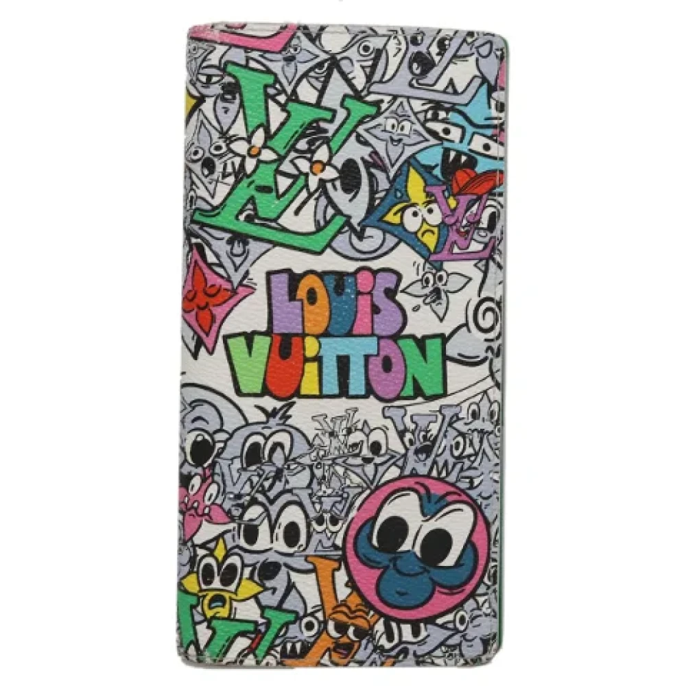 Louis Vuitton Vintage Pre-owned Leather wallets Multicolor Dames
