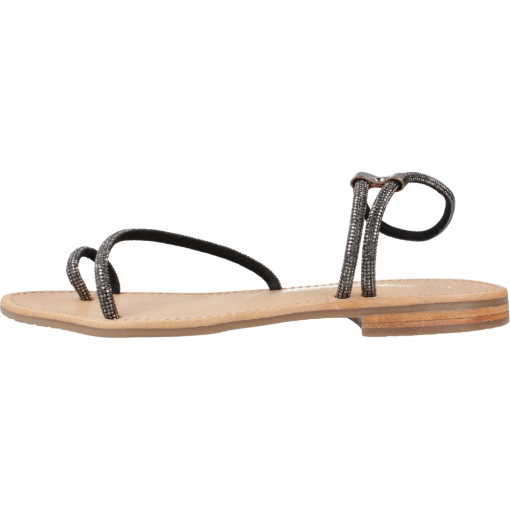 Les Tropeziennes Damen Grau Stilvolle Sommer Sandalen