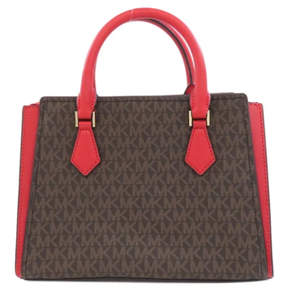 Michael Kors Pre-owned Plastic handbags Brown Dames