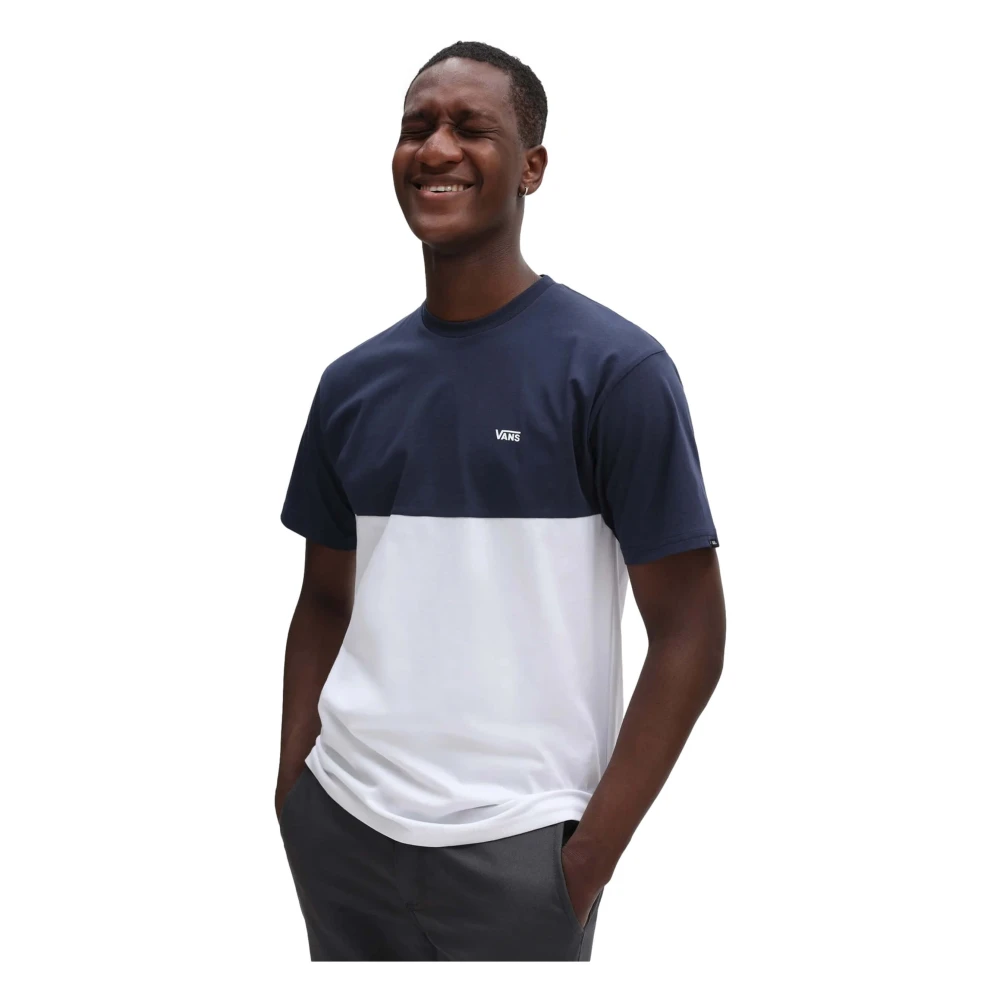 Vans Colorblock T-shirt Blue Heren