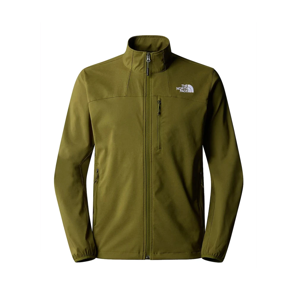 The North Face Outdoor Hooded Softshell Jas Green Heren