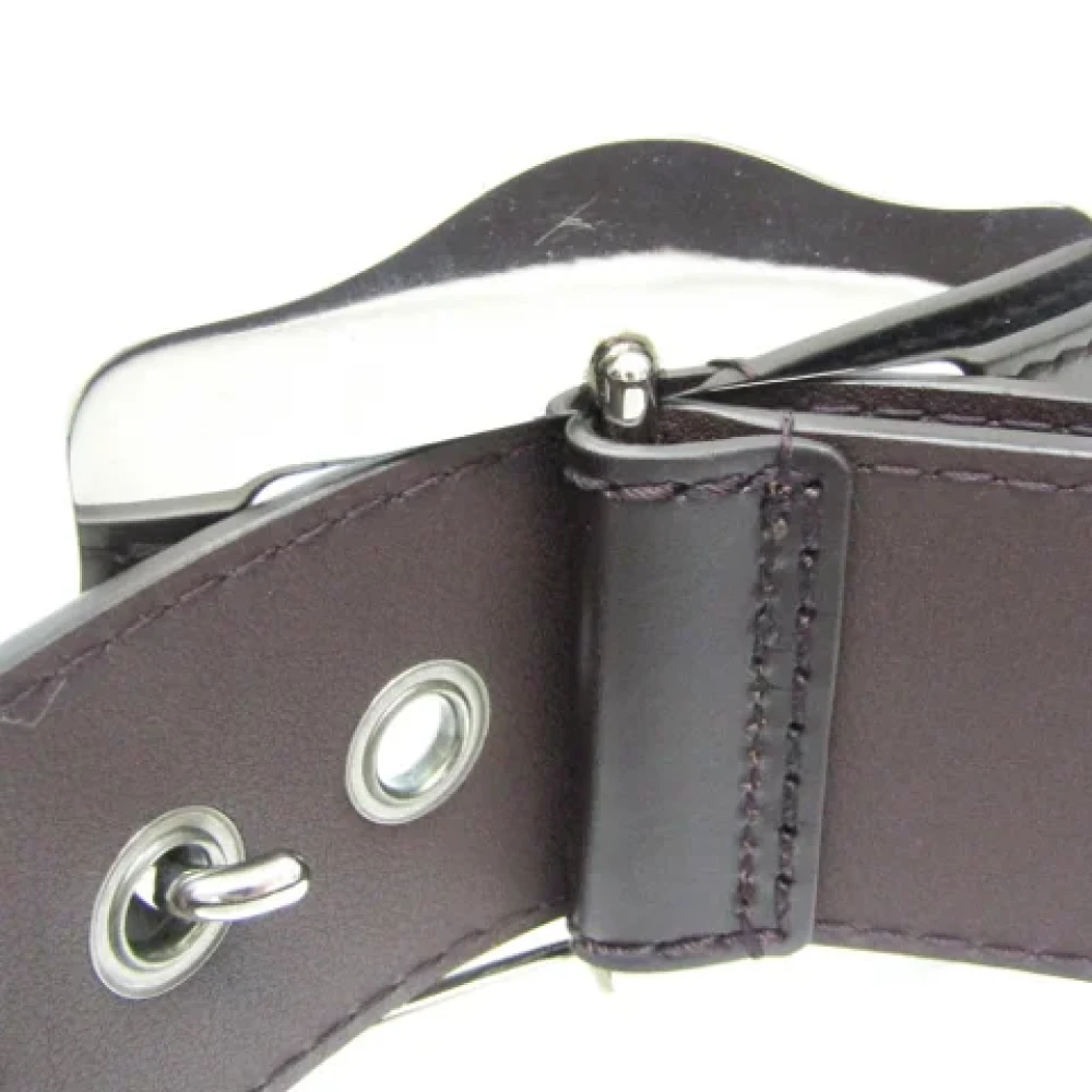 Gucci Vintage Pre-owned Leather belts Brown Dames