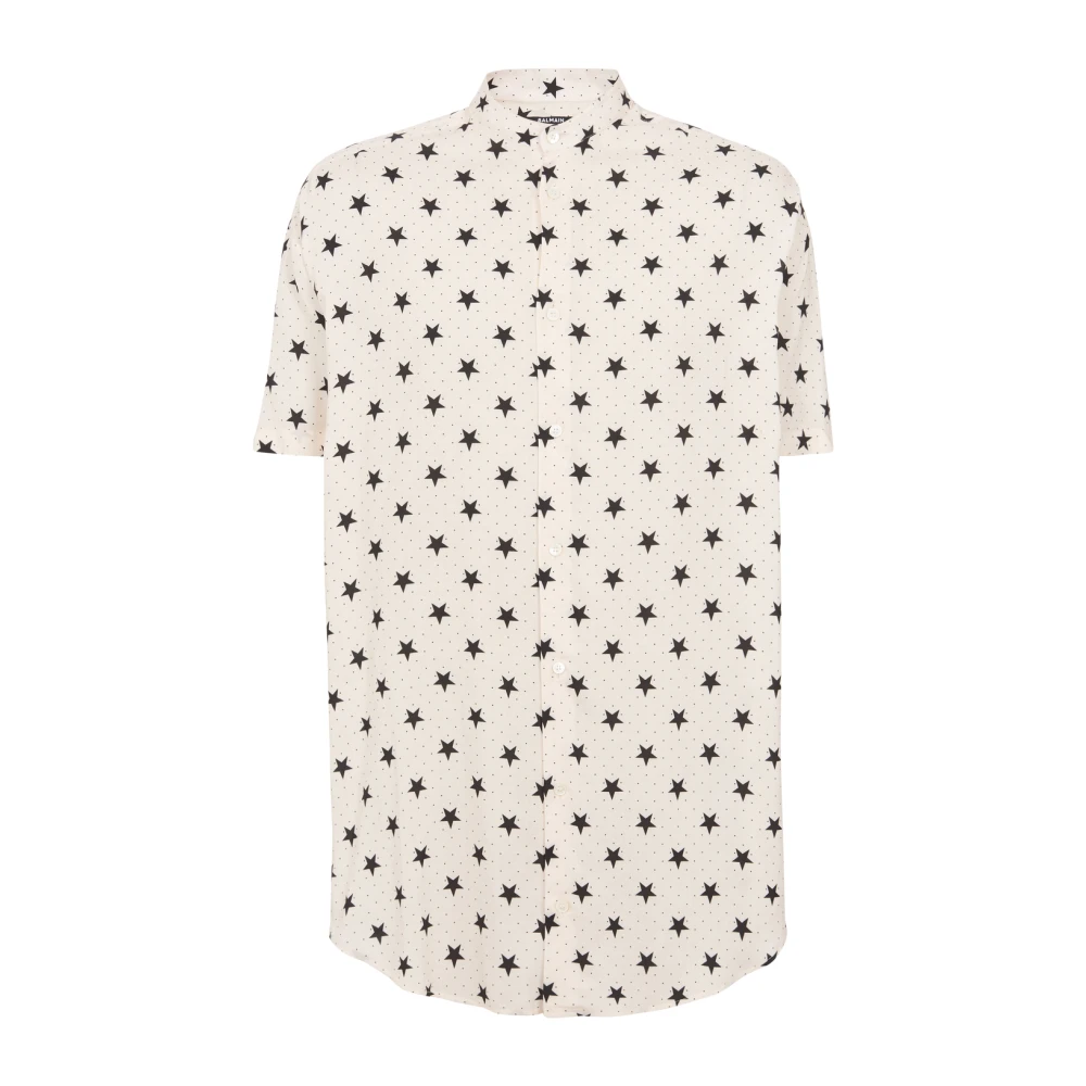Shirts > Short Sleeve Shirts - - Balmain - Modalova