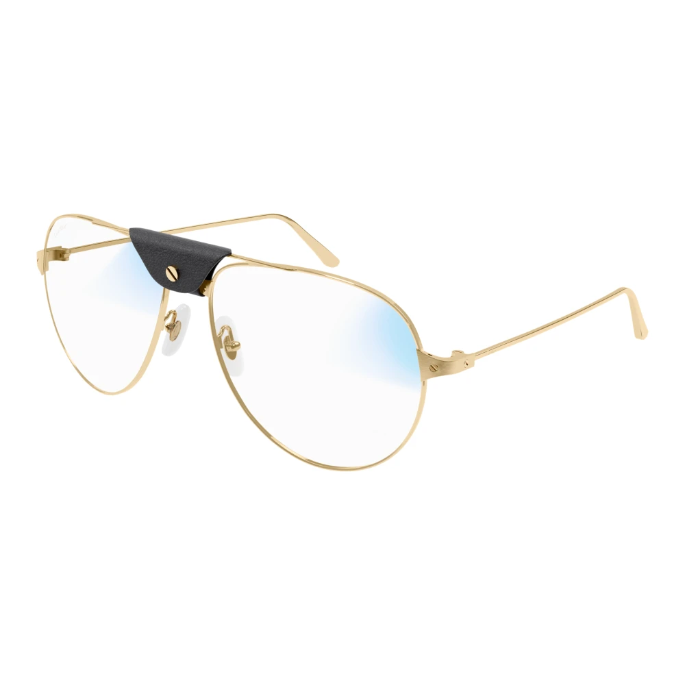 Cartier Men's Yellow Sunglasses, 61 Mm, Santos Sunglasses