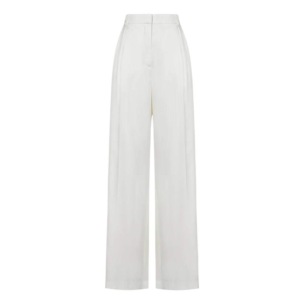 Alexander mcqueen Wide Trousers White Dames