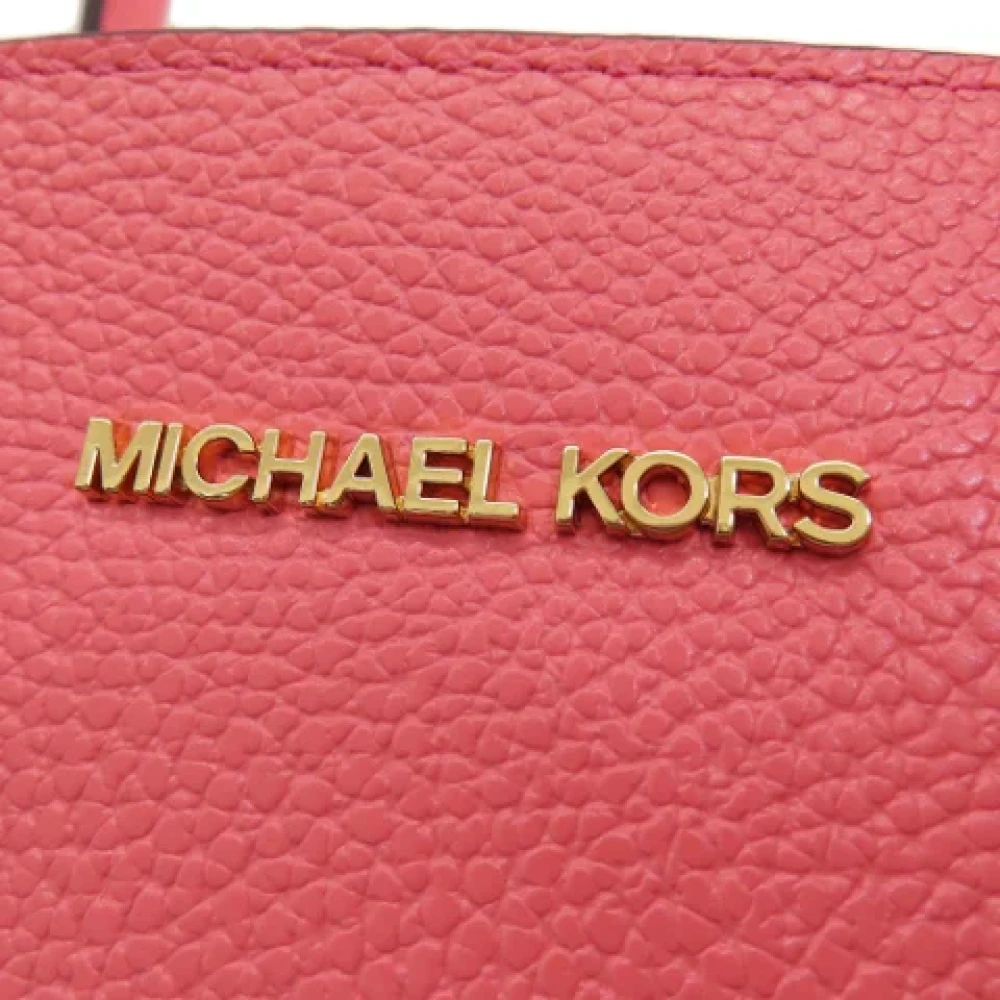 Michael Kors Pre-owned Leather handbags Pink Dames