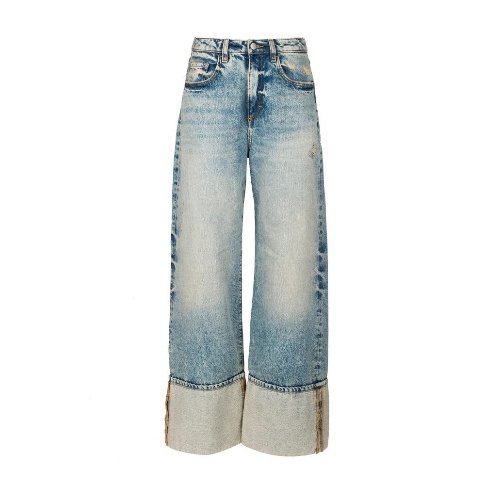Icon Denim Blauwe Denim Jeans Blue Dames