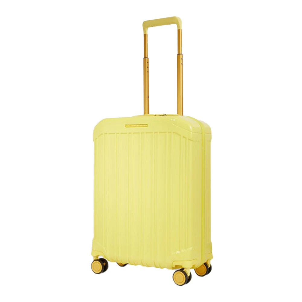 Piquadro Gele Koffer Stijlvol Model Yellow Unisex