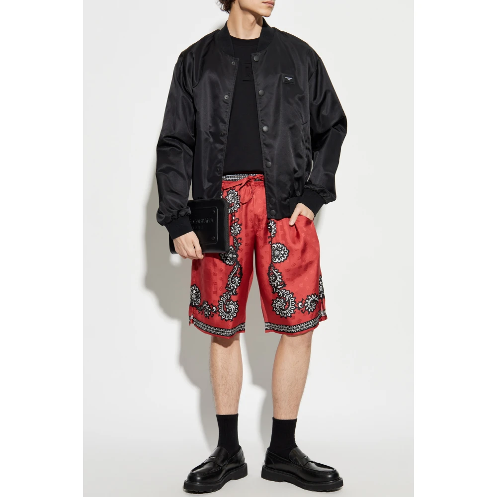 Dolce & Gabbana T-shirt met logo Black Heren