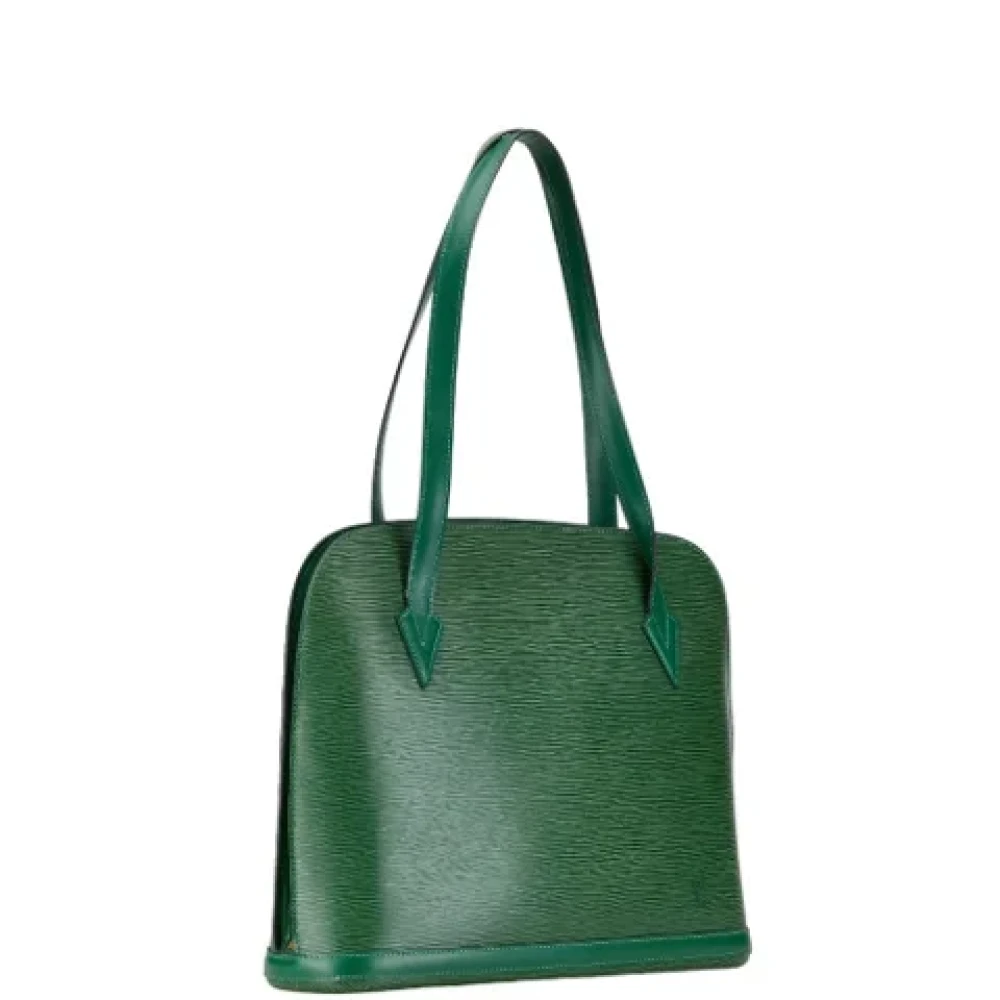 Louis Vuitton Vintage Pre-owned Leather totes Green Dames
