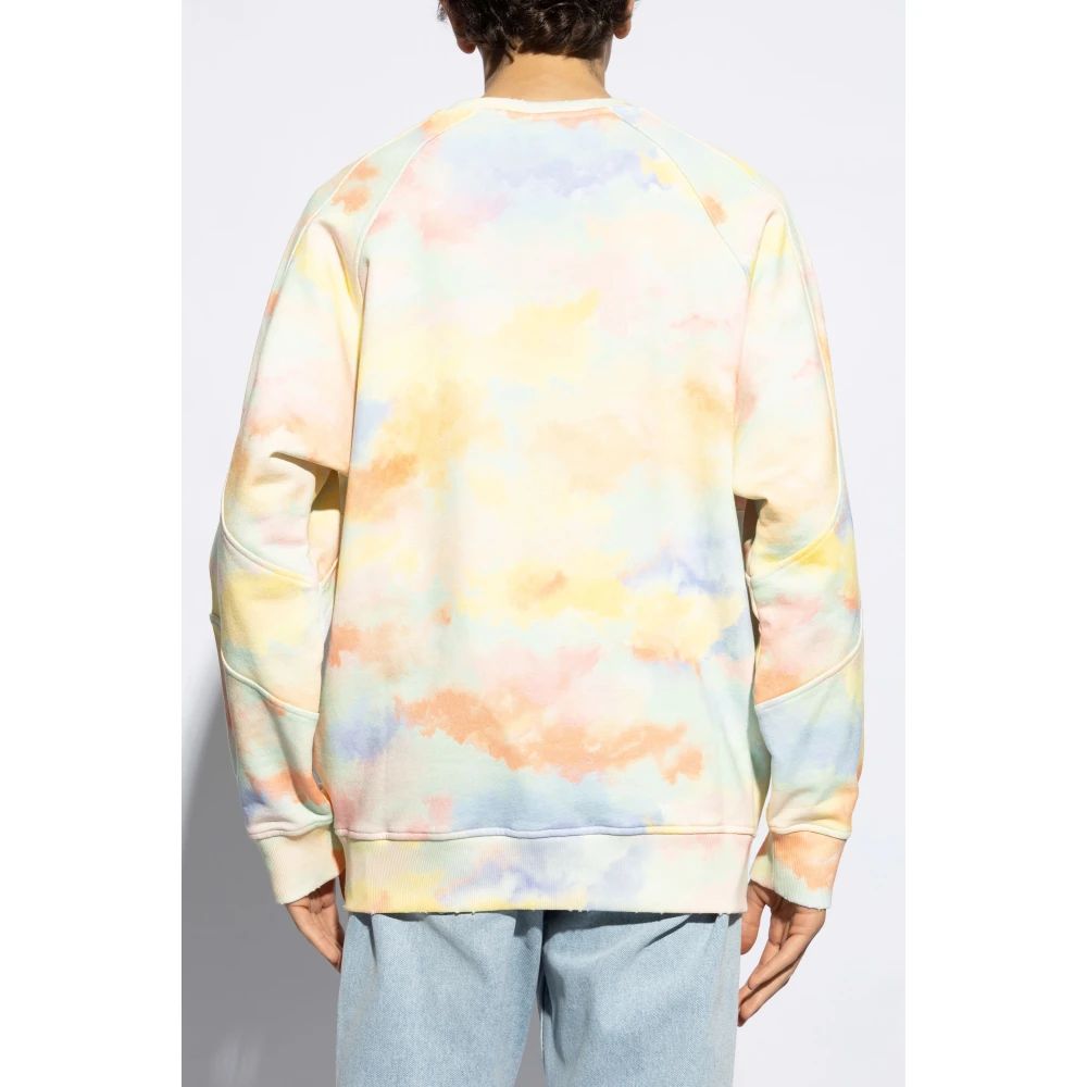Balmain Sweatshirt met Logo Multicolor Heren