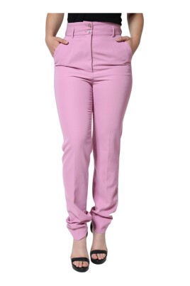pink-high-waist-tapered-pants