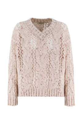 chic-sequin-v-neck-sweater