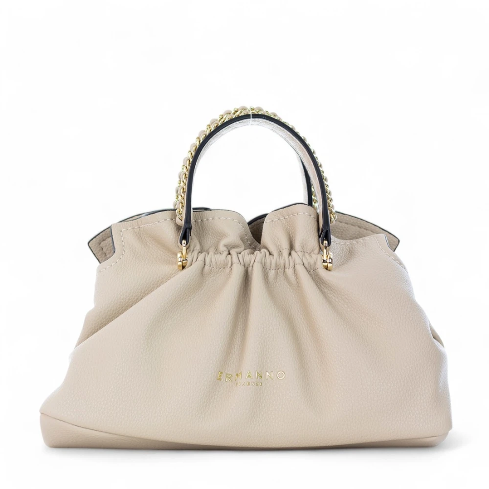 Ermanno Scervino Witte Eco-lederen Handtas White Dames