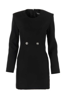 mini-robe-noire-en-grain-de-poudre