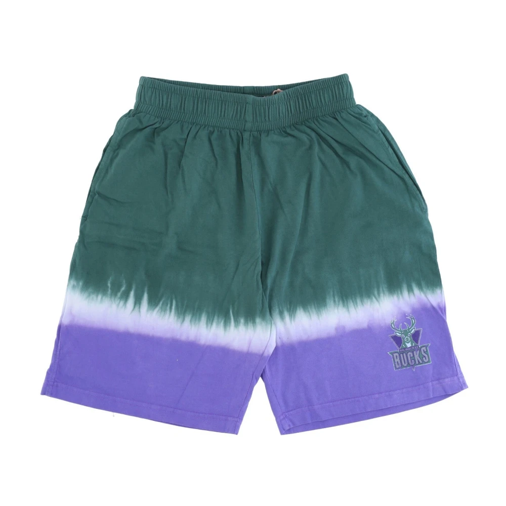 Mitchell & Ness NBA Tie Dye Basketbalshorts Green Heren