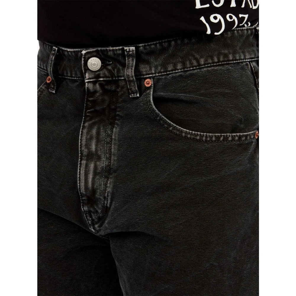 MM6 Maison Margiela Zwarte klassieke rechte jeans Black Heren