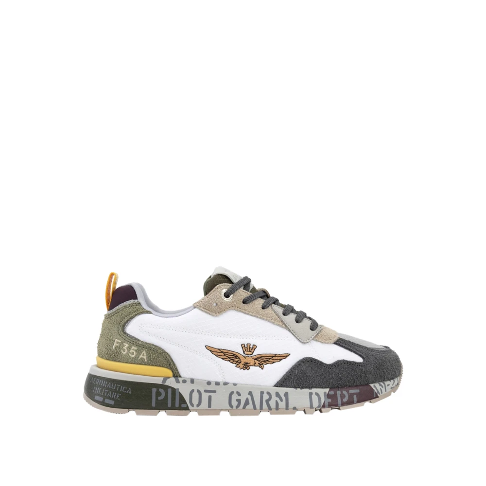 Aeronautica Militare Air Force Sneakers Heren Schoenen Veelkleurig Multicolor