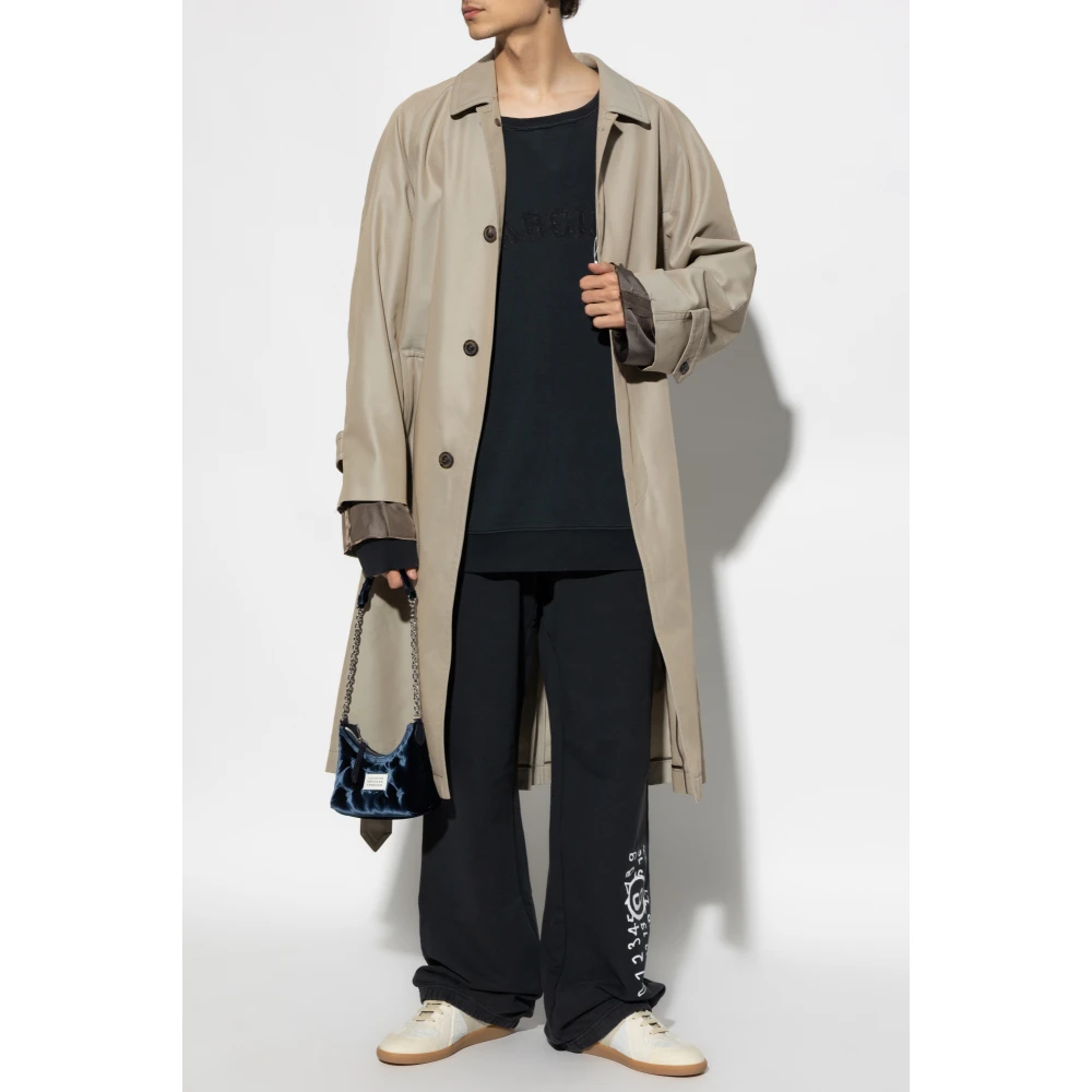 Maison Margiela Sweatshirt met vintage-effect Black Heren