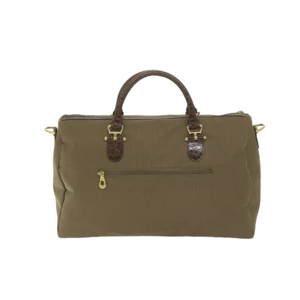 Balenciaga Vintage Pre-owned Fabric handbags Green Dames