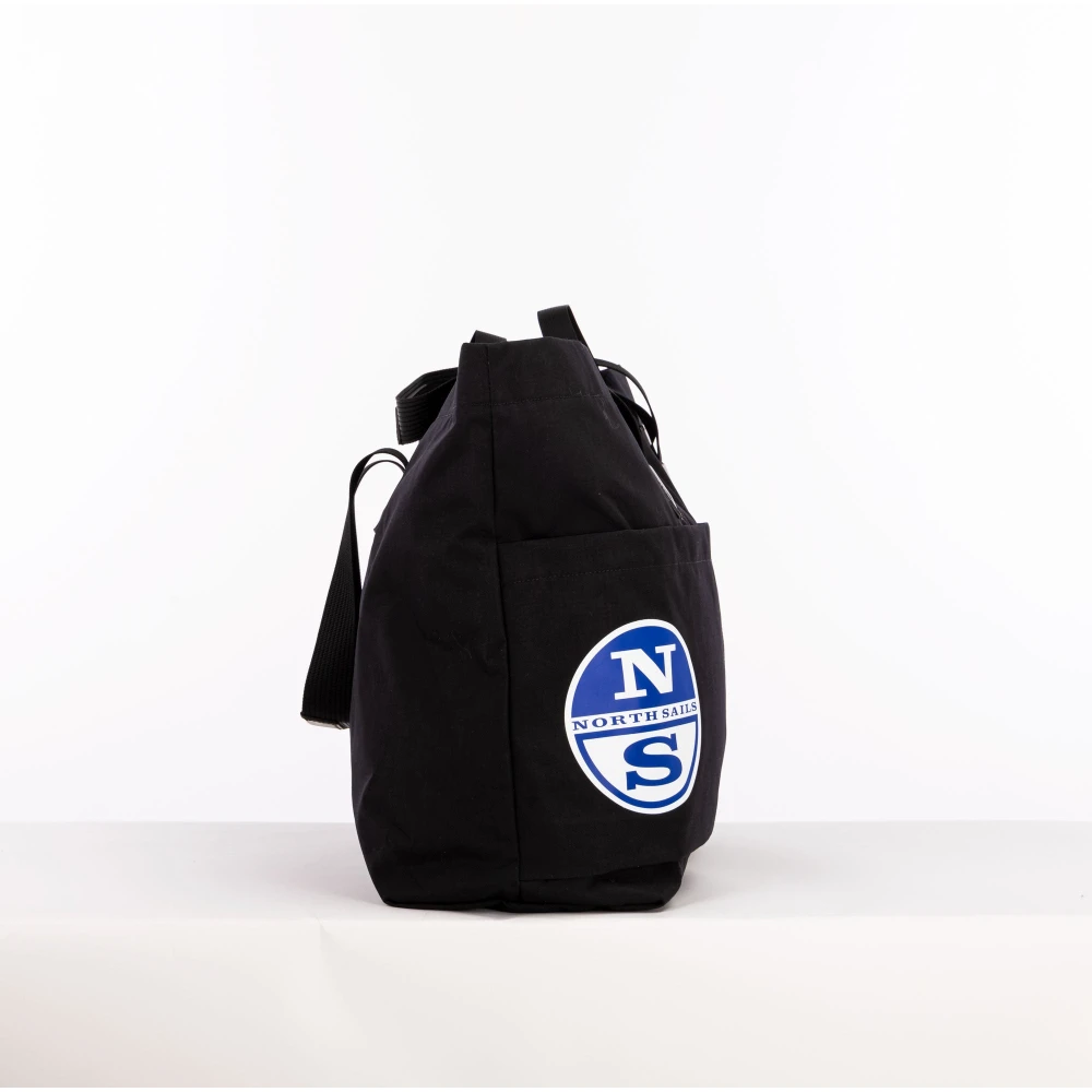 North Sails Zwarte Unisex Strandtas Outlet Prijs Black Dames