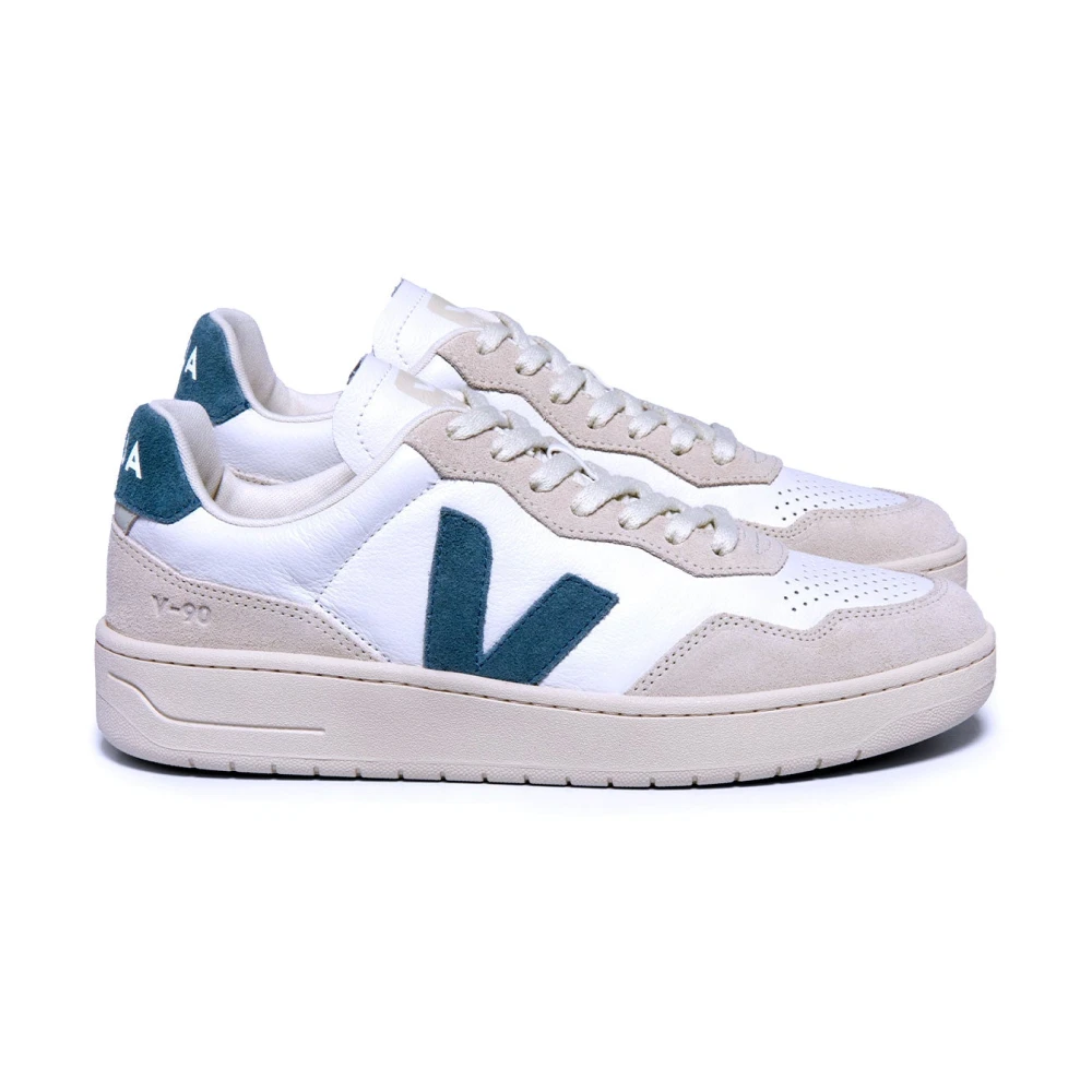 Veja Vintage-geïnspireerde leren sneakers Heren Schoenen Veelkleurig Multicolor