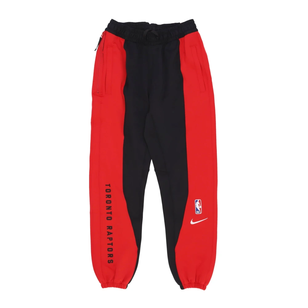 Nike Men's Red Nba Dri-Fit Showtime Tracksuit Pants