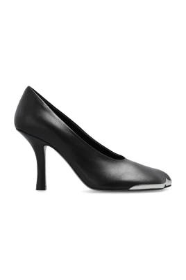 Duck Square Toe Pumps