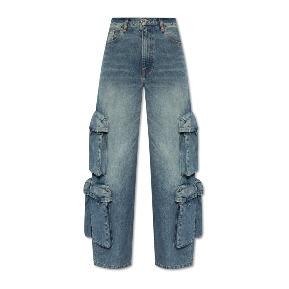 Amiri Cargo jeans Blue, Dam