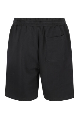 black-star-print-bermuda-shorts