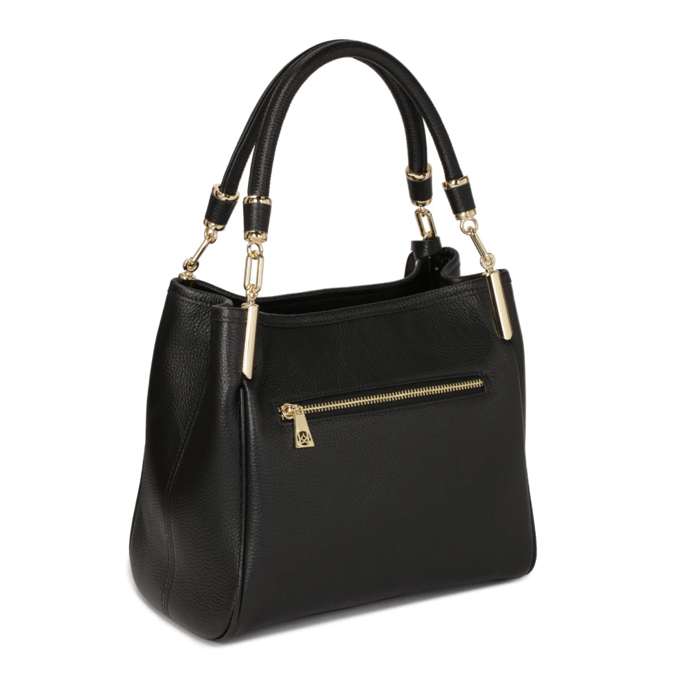 Kazar Universele zwarte handtas met handvatten Black Dames