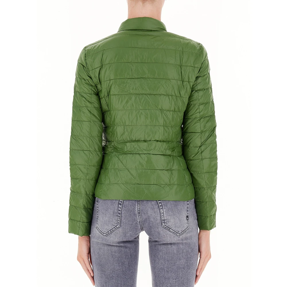 PATRIZIA PEPE Ultralight Omkeerbare Donsjas Groen Green Dames