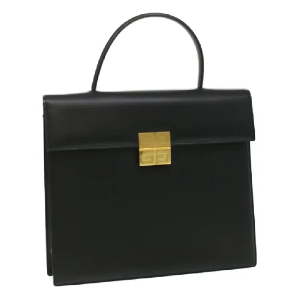 Givenchy Pre-owned Leather handbags Black Dames